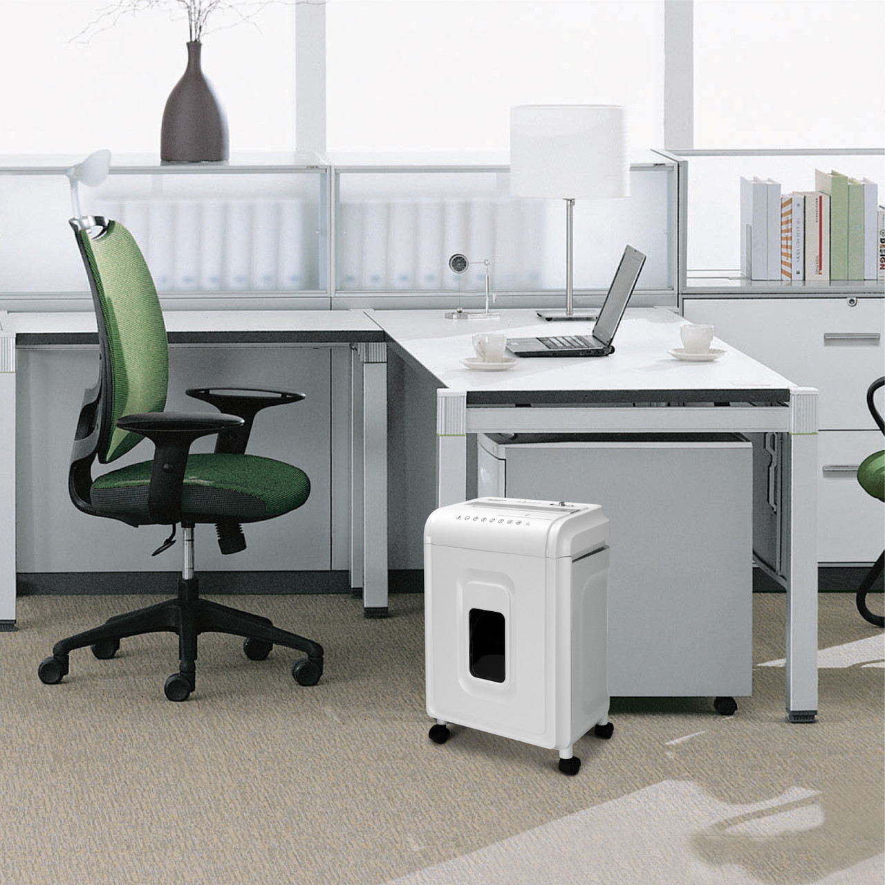 Aurora AU860MB High-Security 8-Sheet Micro-Cut Pullout Basket