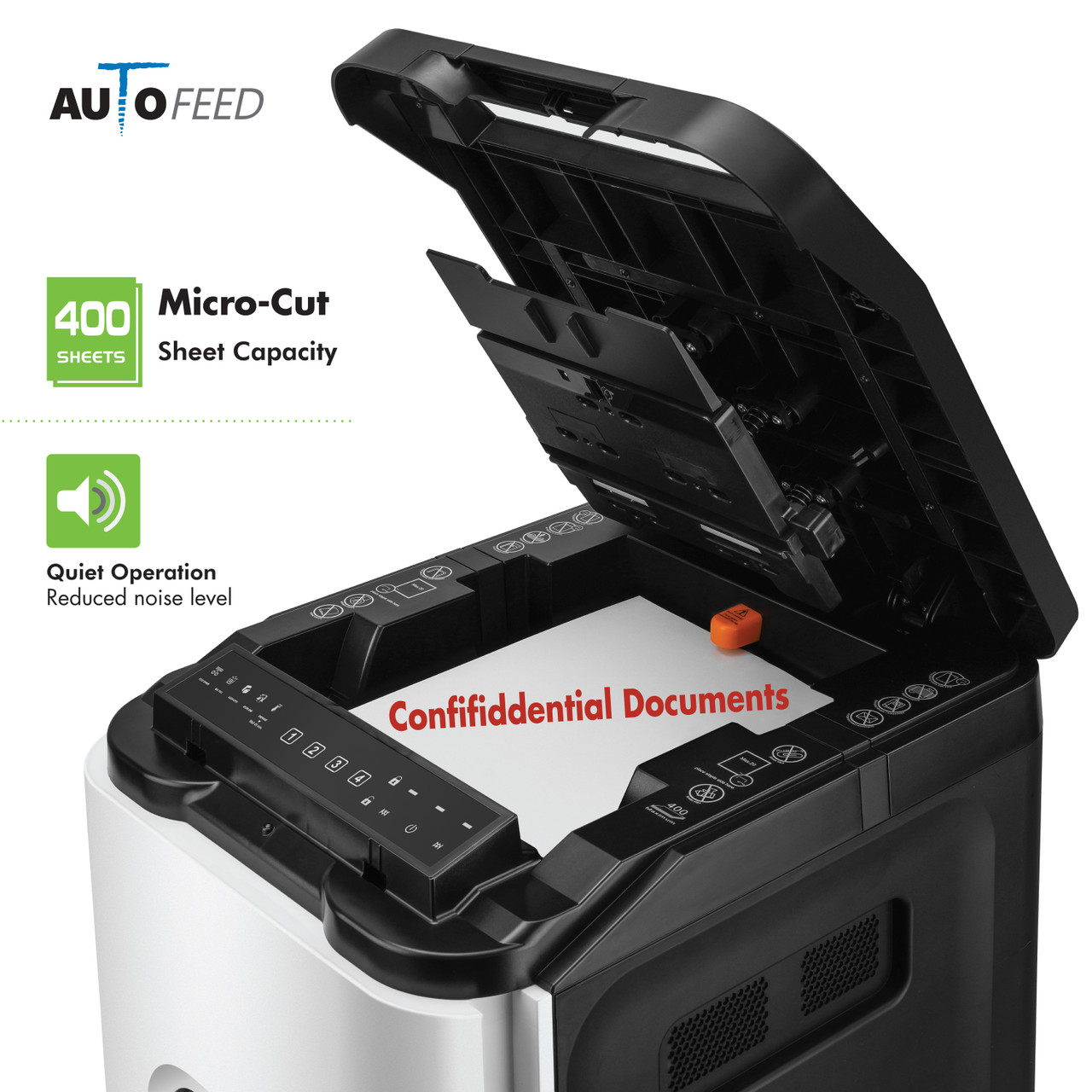 Aurora Commercial Grade AU405MA 400-Sheet Auto Feed High