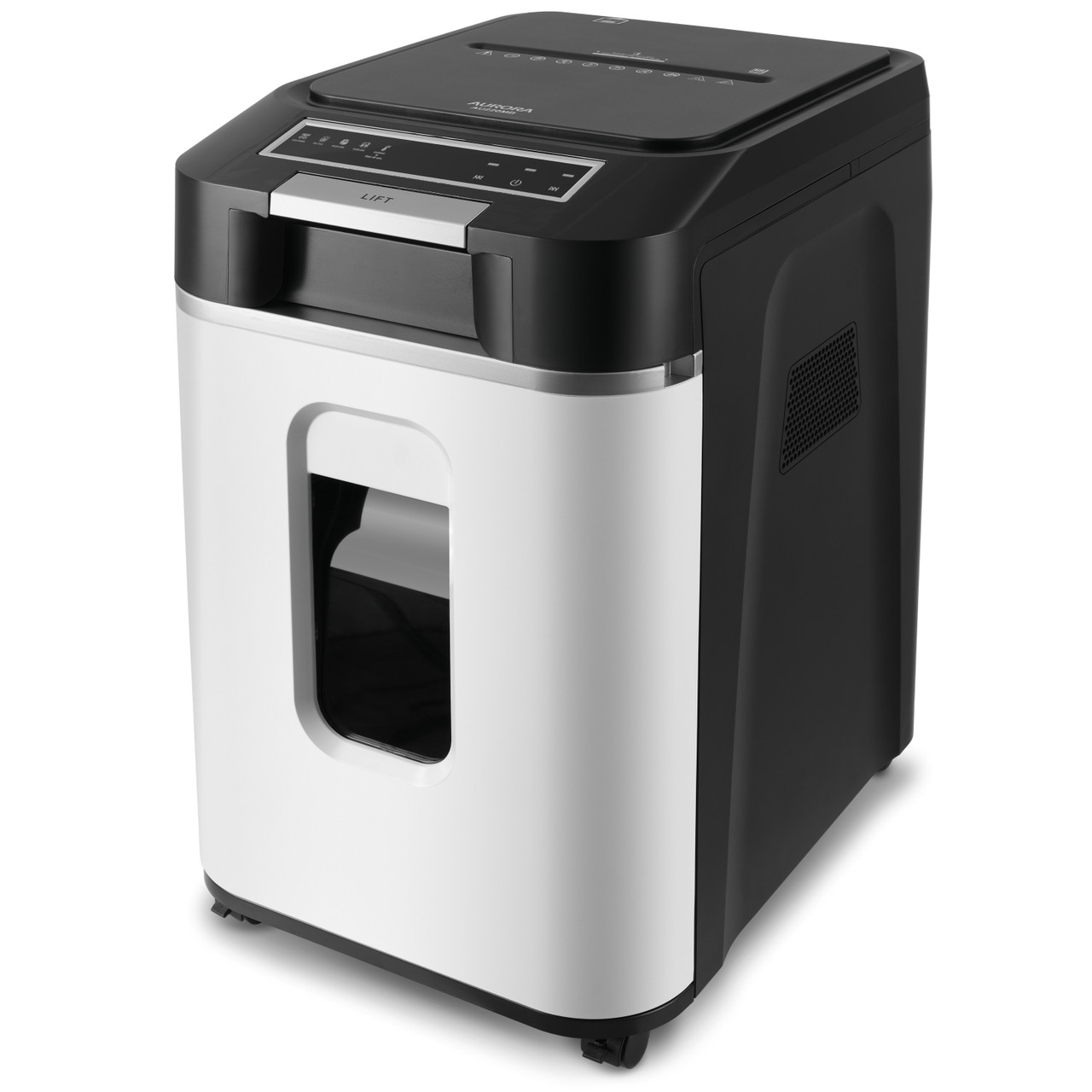Aurora Commercial Grade 220-Sheet Auto Feed High Security Micro Aurora Commercial Grade 220-Sheet Auto Feed High Security Micro