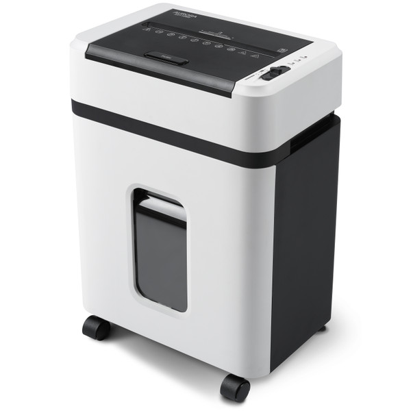 Aurora AU110MB 110-Sheet Auto Feed Micro-Cut Paper Pullout Basket Shredder (White)