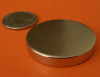 N52 Rare Earth Magnets 1.5 in x 1/4 in Neodymium Disc