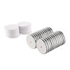 24 Pack Neodymium Disc Magnets with Double-Sided Adhesive – Rare Earth Magnets 1.26" x 1/8" (32mm x 3mm) for Crafts, DIY, Science, Refrigerator, Office & Hobby – Shipping Included