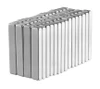 60 Pack Neodymium Rare Earth Block Magnets – 25mm x 5mm x 3mm for Industrial, Office, and Mounting Applications