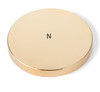 Strong Neodymium Therapy Magnets Gold Coated 2 in x 1/4 in Disc