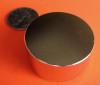 Neodymium N48 Magnets 1.5 in x 1 in Rare Earth Disk