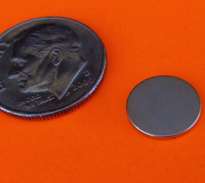 Strong N52 Neodymium Rare Earth 3/8 in x 1/32 in Disc