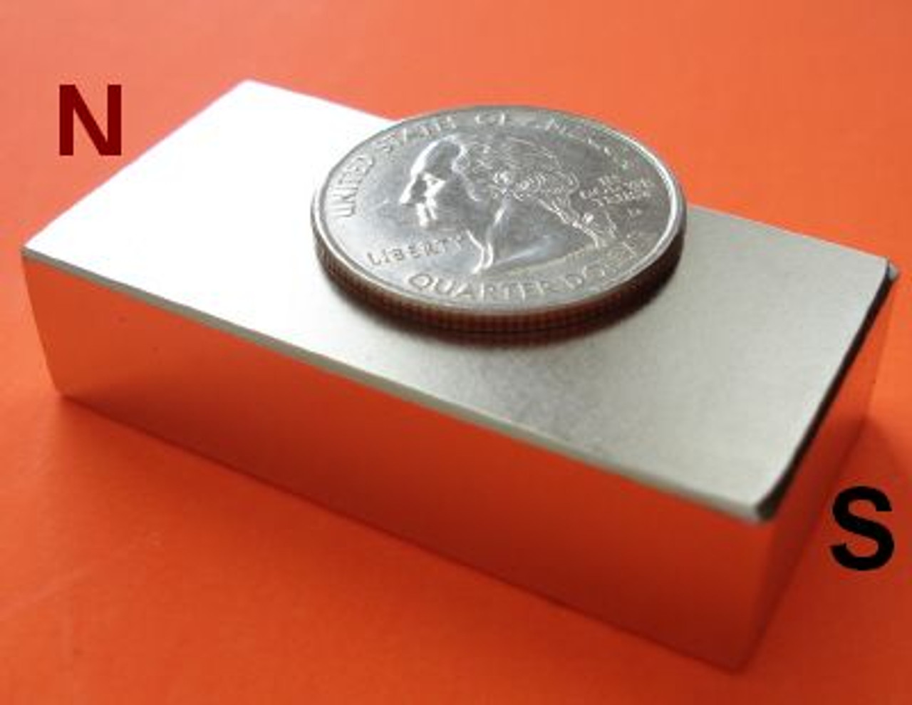 Neodymium Magnets N42 1 inch x 0.5 inch x 2 inch Rare Earth N42 NdFeB Block Rare Earth Magnets