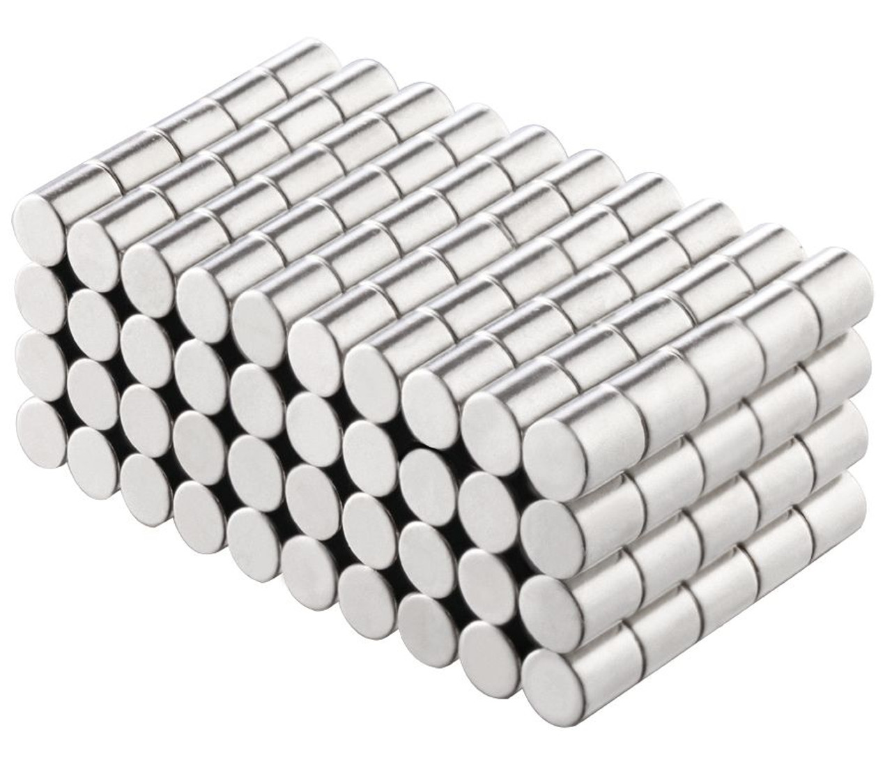 200 N48 Neodymium Magnets 1/8 X 1/8 inch cylinders, The World’s Strongest & Most Powerful Rare Earth Magnets - Shipping Included