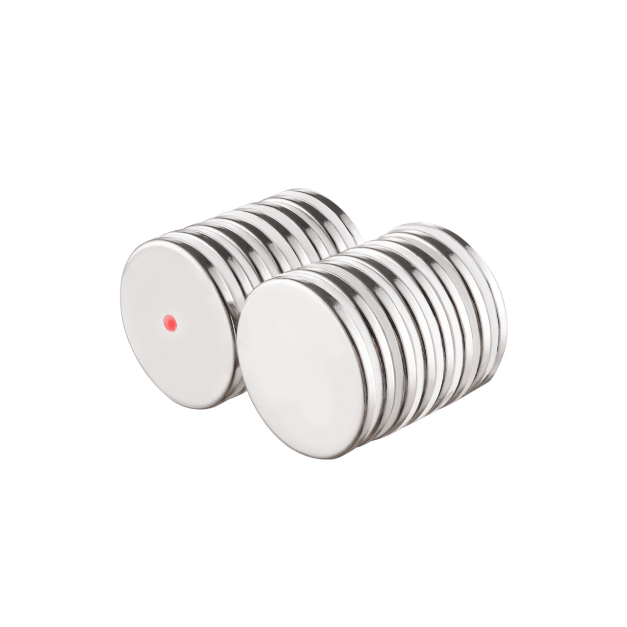 16 Pack Neodymium Disc Magnets with Double-Sided Adhesive – Rare Earth Magnets 1.26" x 1/8" (32mm x 3mm) for Crafts, DIY, Science, Refrigerator, Office & Hobby – Shipping Included 16 Pack Neodymium Disc Magnets with Double-Sided Adhesive – Rare Earth Magnets 1.26" x 1/8" (32mm x 3mm) for Crafts, DIY, Science, Refrigerator, Office & Hobby – Shipping Included