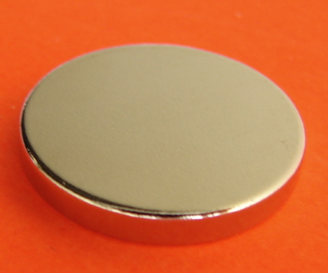 Rare Earth Magnets 1 in x 1/8 in N42 Neodymium Disc