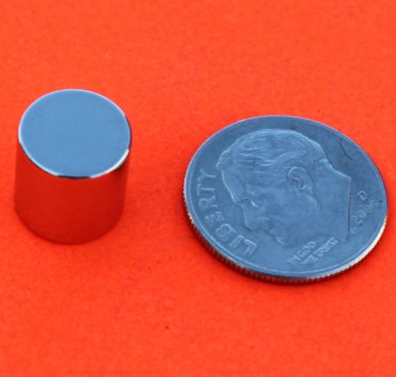 Rare Earth Magnets 3/8 in x 3/8 in High Temp N42SH Neodymium Disc