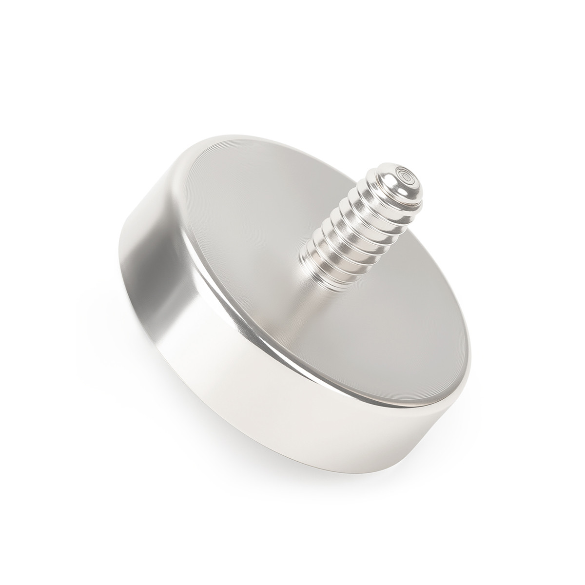 Rare Earth Neodymium Cup Magnets #10-24 Thread Male Stud 1 inch