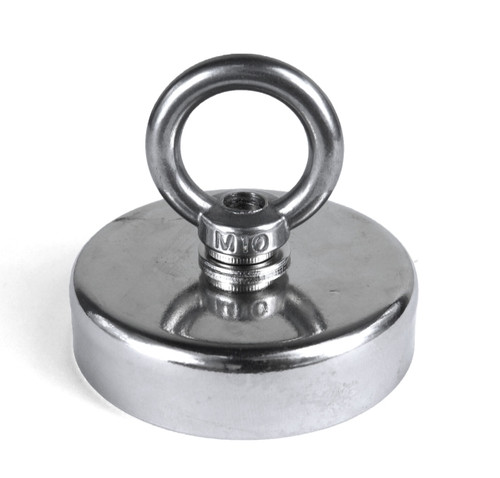 Strong Neodymium Short Neck Eye Bolt Hook Fishing Cup Magnets 2.5 inch 270 LB Strong Neodymium Short Neck Eye Bolt Hook Fishing Cup Magnets 2.5 inch 270 LB