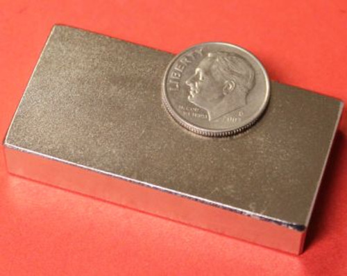 Neodymium Block 1.5 in x 1 in x 1/4 in Rare Earth Magnets N42