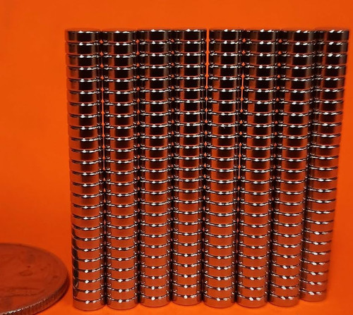 200 Pieces Neodymium Magnets 3/16" x 1/16" discs, The World’s Strongest & Most Powerful Rare Earth Magnets - Shipping Included