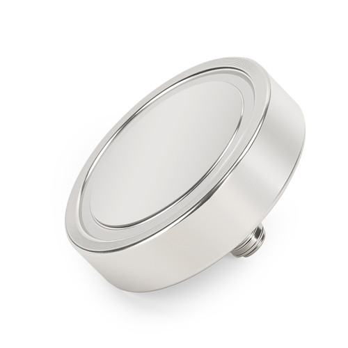 1.26 inch Rare Earth Neodymium Pot Magnets #1/4-20 Thread Male Stud