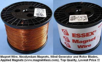Essex Magnet Wire 15 AWG Gauge Enameled 10LBS