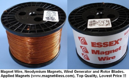 Essex Magnet Wire 30 AWG Gauge Enameled 10LBS