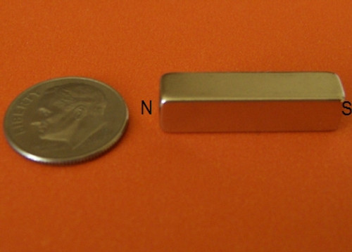 Neodymium Magnets 3/4 in x 3/4 in x 1/8 in with Countersunk Hole