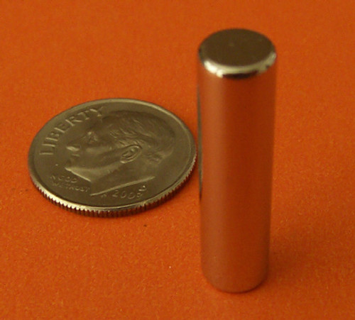 N52 Neodymium Magnets 1/4 x 1 inch Cylinder