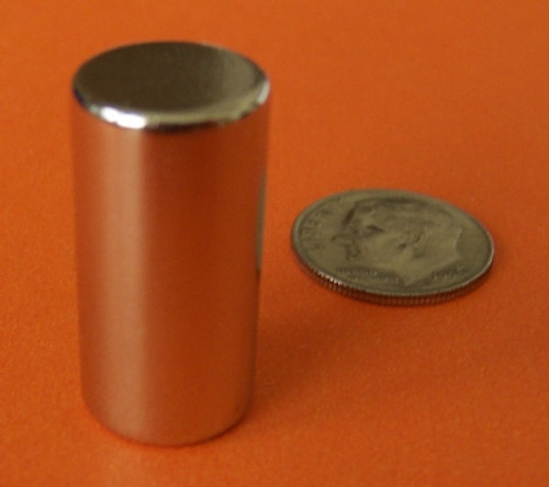 Neodymium Magnets N52 1/2 in x 1 in Rare Earth Cylinder