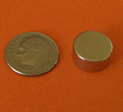 N52 Neodymium 1/2 in x 1/4 in Disc