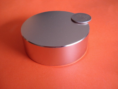 Neodymium Rare Earth Magnet Disc - 15mm X 5mm, Grade N48, Nickel Coated