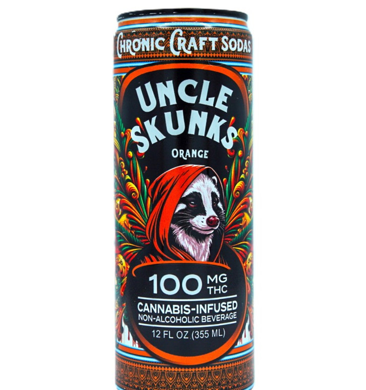 Uncle Skunk’s Chronic Craft Soda - Orange Flavor