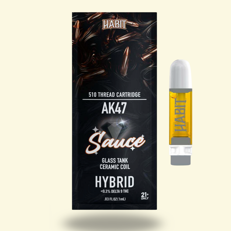 1g THCA Cartridge - AK-47 - Hybrid