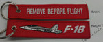 F-18 Remove Before Flight Key / Luggage Tag