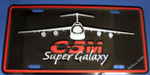 C-5M Metal Number Plate Super Galaxy
