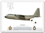 Lithograph of  Lockheed C-130H A97-009- Mongrel32