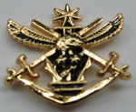 Tri-Service Lapel Pin