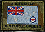 CADETS RAAF ENSIGN on DPCU 75mm x 55mm