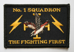 1 SQN Fighting First Rectangle Uniform Patch