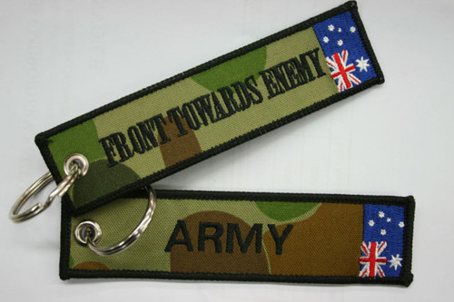 ARMY - FRONT TOWARDS ENEMY - Key Tag