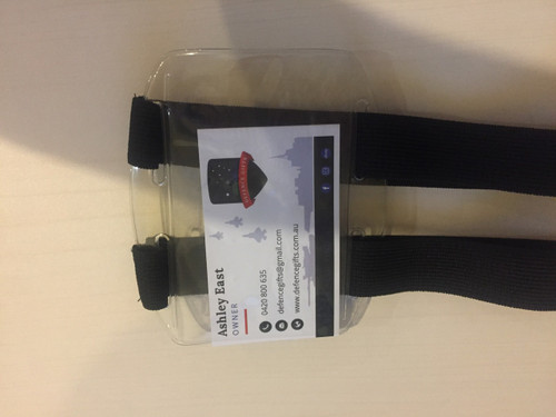 Armband ID Card Holder Twin Velcro Straps