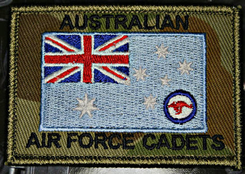 CADETS RAAF ENSIGN on DPCU 75mm x 55mm