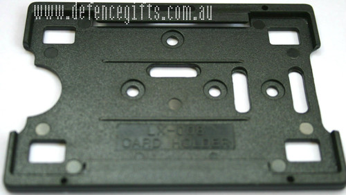 Black Single ID Holder