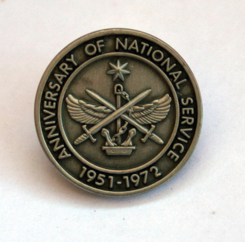 National Service Anniversary Lapel Pin Limited Edition