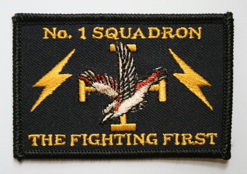 1 SQN Fighting First Rectangle Uniform Patch