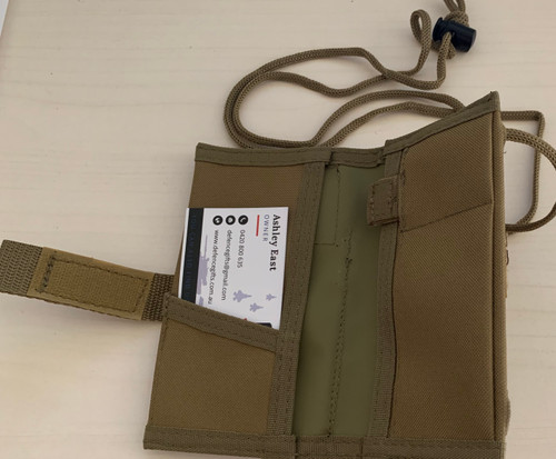 Notebook / ID Holder - Khaki