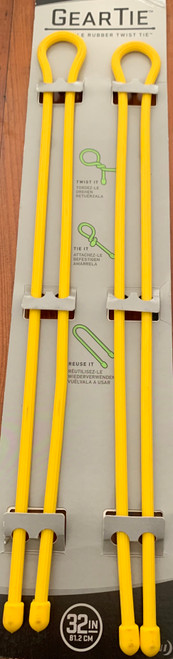 GearTie - 32 Inches (81.2 cm) - Yellow