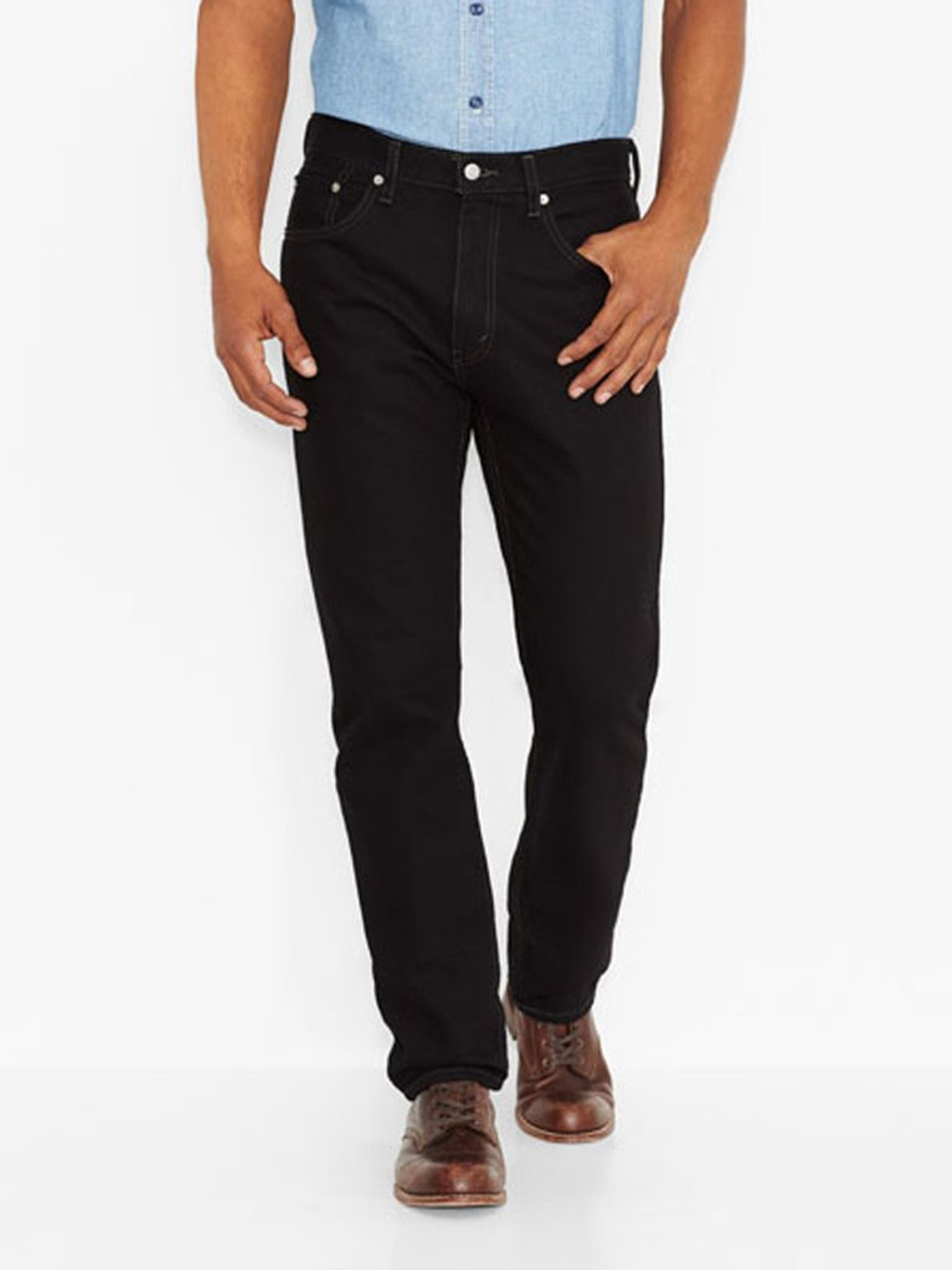 Levi's Men 505 Regular Fit Black 00505-0260 - Sara Jane