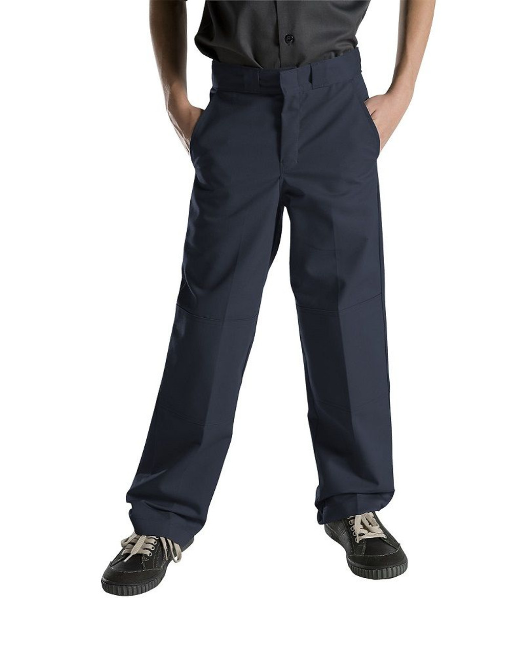 Dickies Big Boy's Double Knee Extra Pocket Pants 85562DN Dark Navy