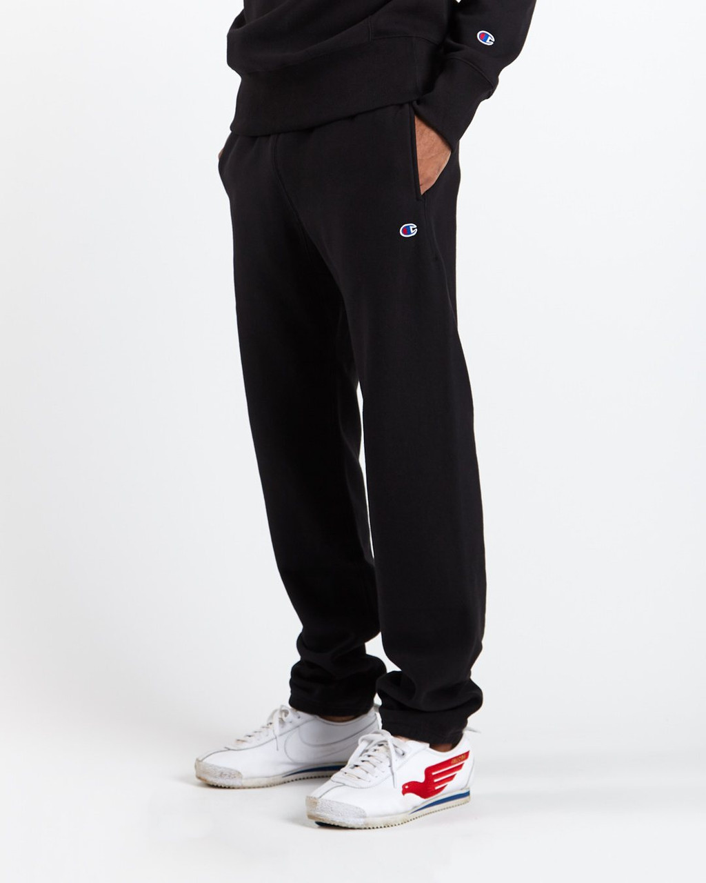 Champion reverse weave on sale elastic cuff pants