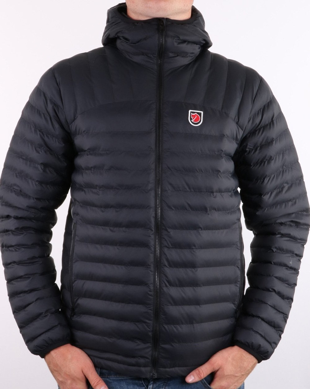 Fjallraven jacket Expedition Lätt women's navy blue color