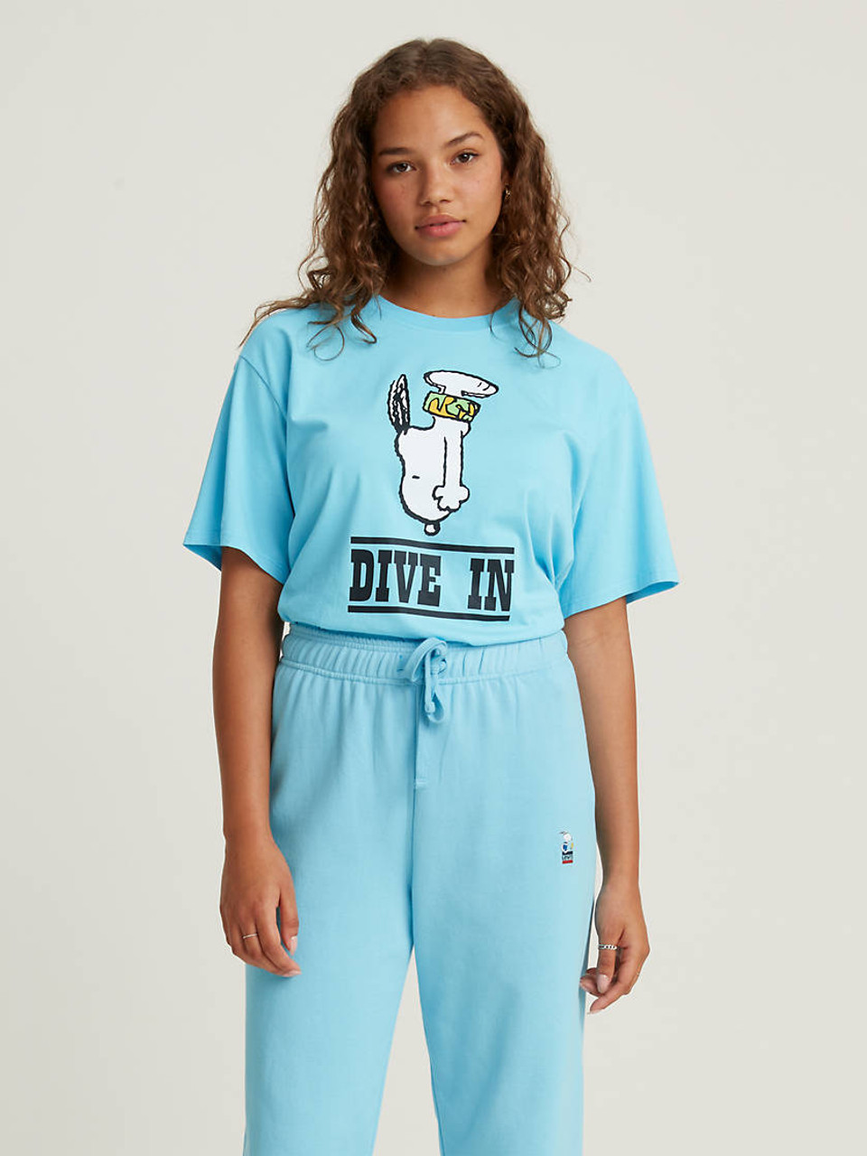 Levi's X Graphic Relaxed Oversize Snoopy Dive In 56152-0007 - Shop Sara Jane