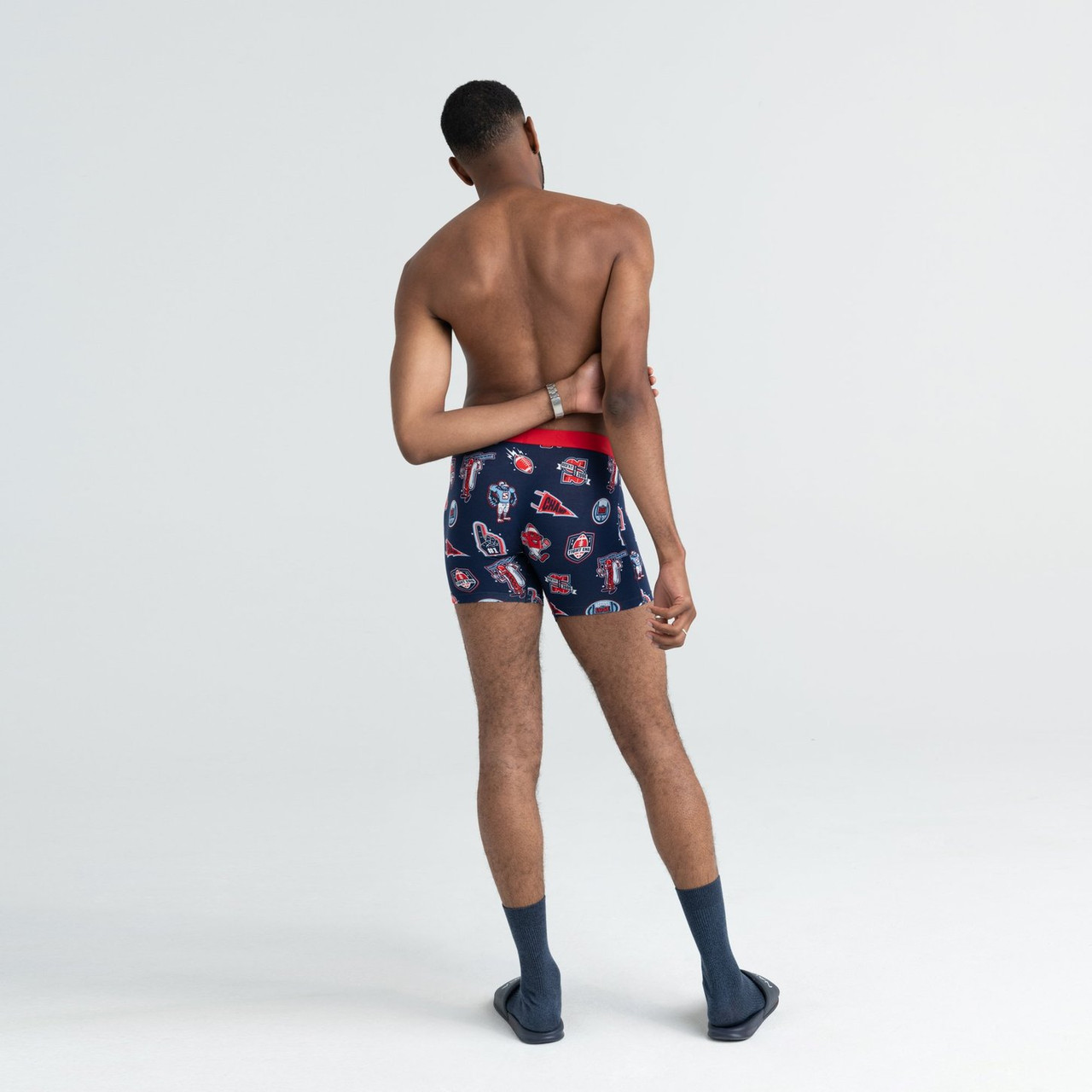 Vibe Super Soft Jersey Boxer Brief in Pop Art Popcorn by SAXX