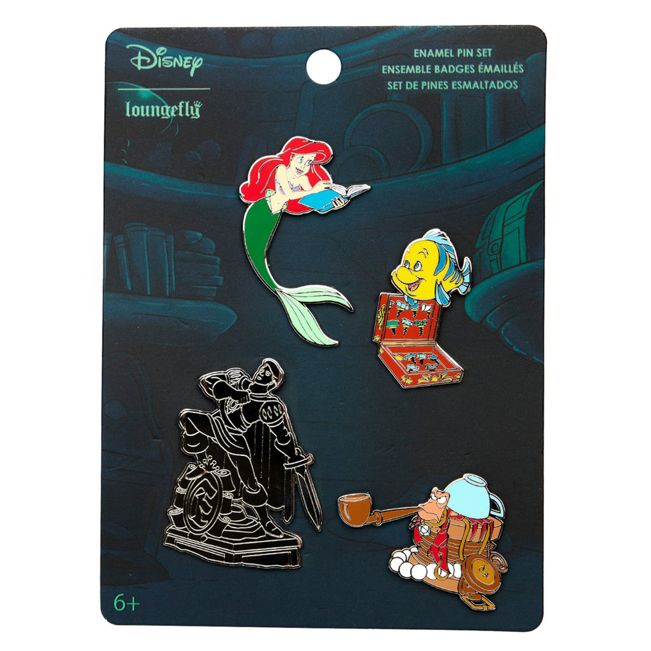 Custom Disney Pin Display Backpack (The Little Mermaid)  Disney pin  display, Disney souvenirs, Pin collection displays